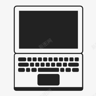 笔记本电脑鼠标个人电脑图标图标