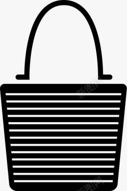 购物袋钱包图案图标图标