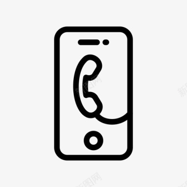 通话互动设备iphone图标图标