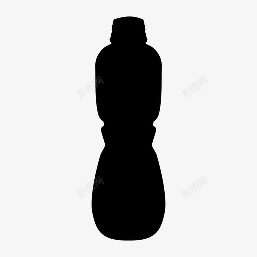 瓶子饮料水合物图标svg_新图网 https://ixintu.com 果汁瓶 水合 水合物 水瓶 瓶子 饮料