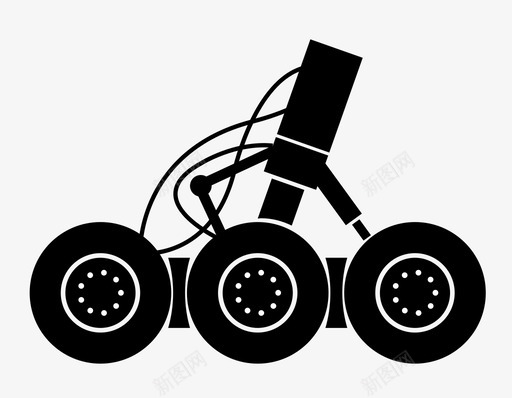 飞机轮子旅行运输图标svg_新图网 https://ixintu.com 天空 旅行 机械 结构 轮胎 运输 飞机轮子