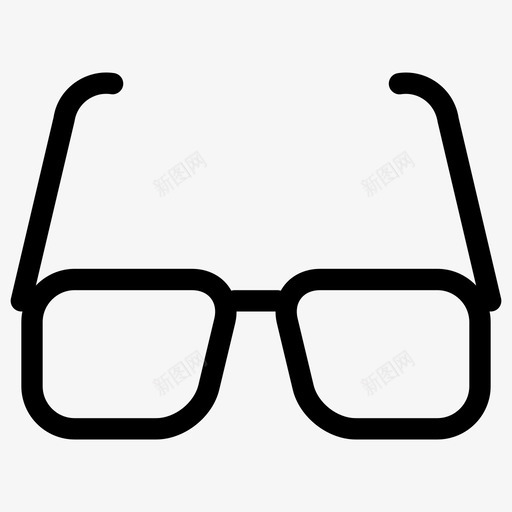 采购产品眼镜配件时装图标svg_新图网 https://ixintu.com 时装 框架 款式 潮流 眼镜 衣服和配件 规格 配件 采购产品眼镜