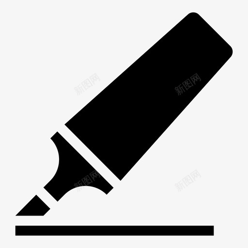 马克笔写作作家图标svg_新图网 https://ixintu.com 作家 写作 创意工具 夏比 插图 绘图 钢笔 马克笔 黑色马克笔