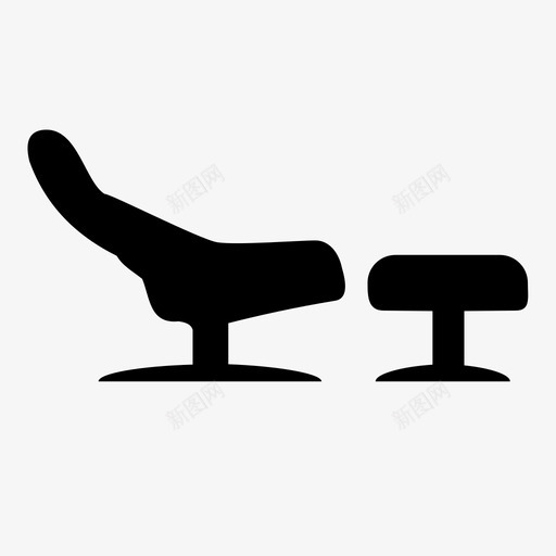 椅子座位坐下图标svg_新图网 https://ixintu.com 坐下 坐着 座位 椅子