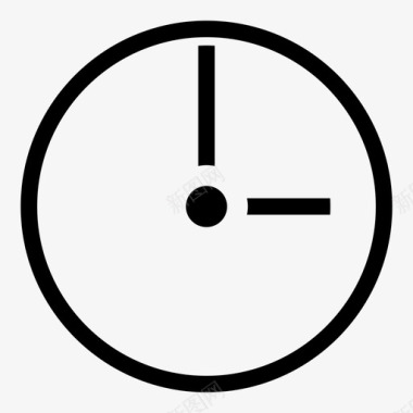 时钟设定时间告诉时间图标图标