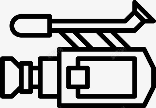 摄像机录像机技术图标svg_新图网 https://ixintu.com 小工具 录像机 技术 技术图标 拍摄视频 摄像机 电影制作者 设备