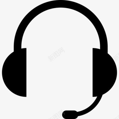 耳廓音频耳机包括麦克风工具和用具图标图标