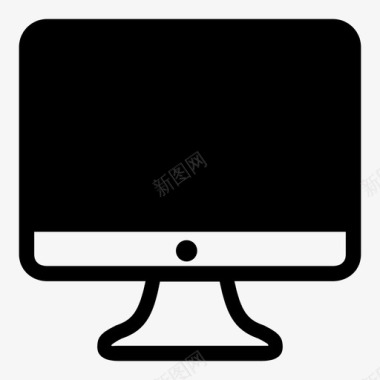 电脑技术屏幕图标图标