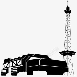 国际会议背景柏林国际商会德国德国建筑图标高清图片