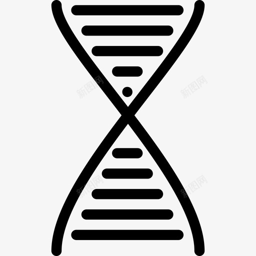 dna人类基因组插图图标svg_新图网 https://ixintu.com dna 人类基因组 分子 形状 微生物学 插图 研究 科学 科学和医学 线图标 螺旋