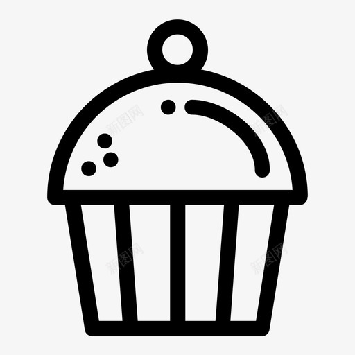 松饼糕点营养图标svg_新图网 https://ixintu.com 健康 几何早餐 松饼 糕点 膳食 营养 营养学家 食物