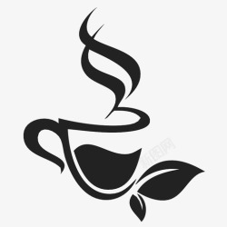 有机咖啡茶饮料咖啡图标高清图片