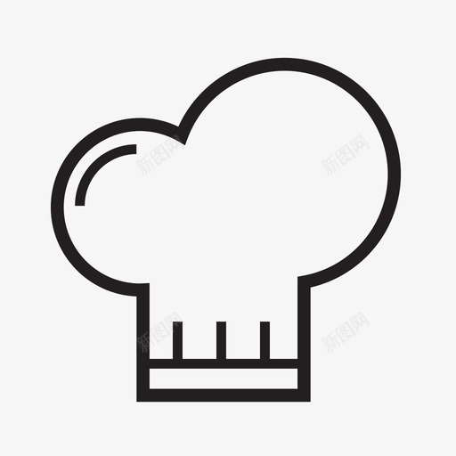厨师餐厅酒吧图标svg_新图网 https://ixintu.com 厨师 厨房用具 头饰 帽子 快餐 酒吧 食品和饮料 餐厅 饮料