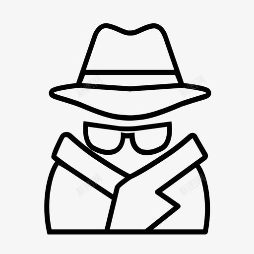 特务匿名侦探图标svg_新图网 https://ixintu.com 侦探 匿名 特务 私人 私人会议 私人浏览 间谍