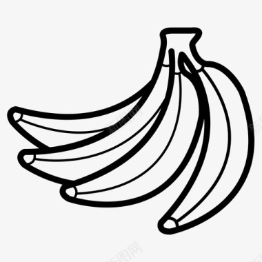 采购产品香蕉产品营养图标图标
