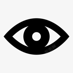 六只眼眼视观图标高清图片