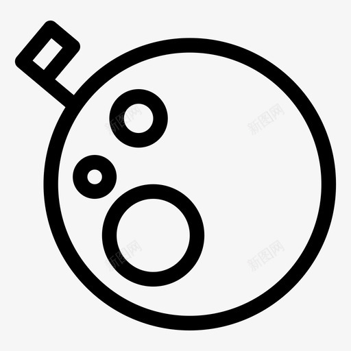 月亮闹鬼假日图标svg_新图网 https://ixintu.com 万圣节 假日 夜晚 怪物 恐怖 恐惧 插图 月亮 神秘 线图标 闹鬼