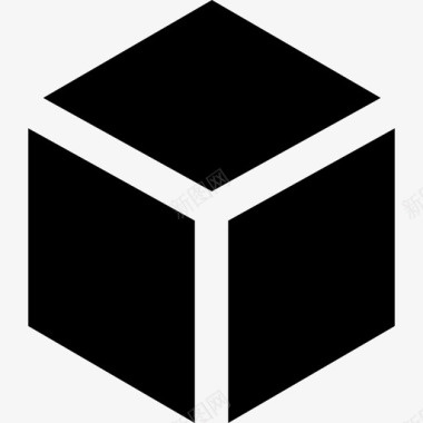 盒子立方体礼物图标图标