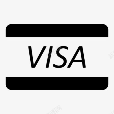 visa卡图标图标