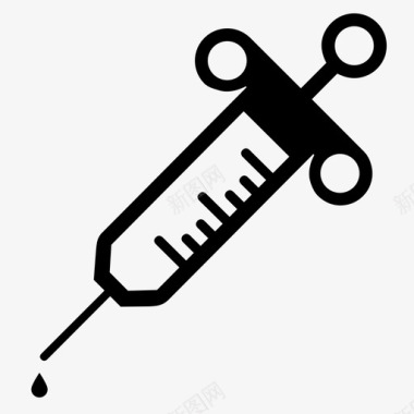 注射器治疗医疗图标图标