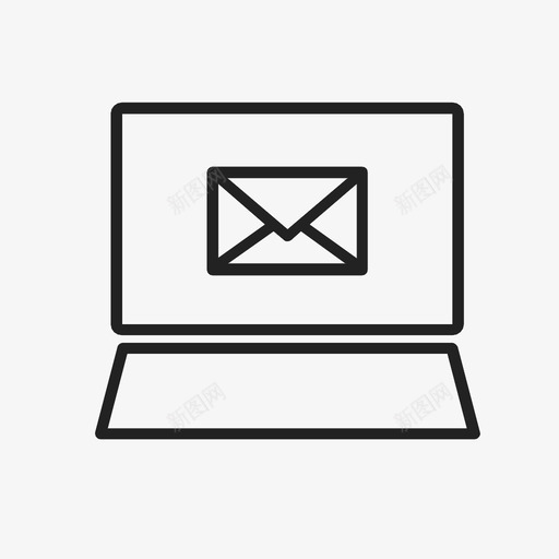 电子邮件工作未读电子邮件图标svg_新图网 https://ixintu.com 个人电脑 互联网 信件 工作 技术 未打开电子邮件 未读电子邮件 极客 电子邮件 笔记本电脑