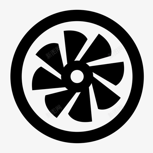 涡轮机电力蒸汽轮机图标svg_新图网 https://ixintu.com 发电机 水轮机 涡轮机 电力 电力计划 电器 电机 蒸汽轮机 风力涡轮机 风扇
