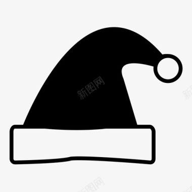 圣诞帽圣诞系列图标图标