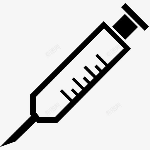 注射器注射针头图标svg_新图网 https://ixintu.com 保健 健康 剂量 医疗 注射 注射器 药物 针头