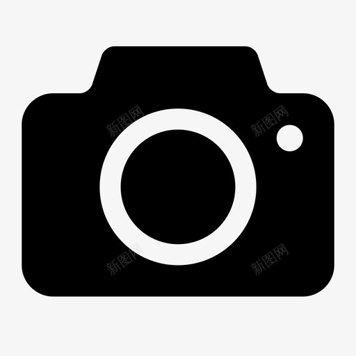 照相机图像镜头图标svg_新图网 https://ixintu.com 图像 摄影 照片 照相机 镜头