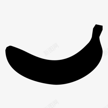 香蕉产品收获图标图标