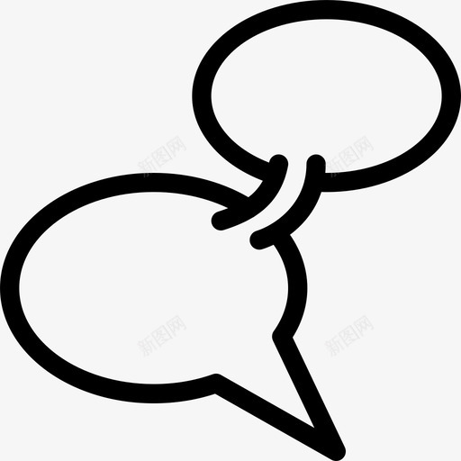 对话插图行图标svg_新图网 https://ixintu.com 对话 形状 插图 消息 演讲者 行图标 讲话 语音气泡