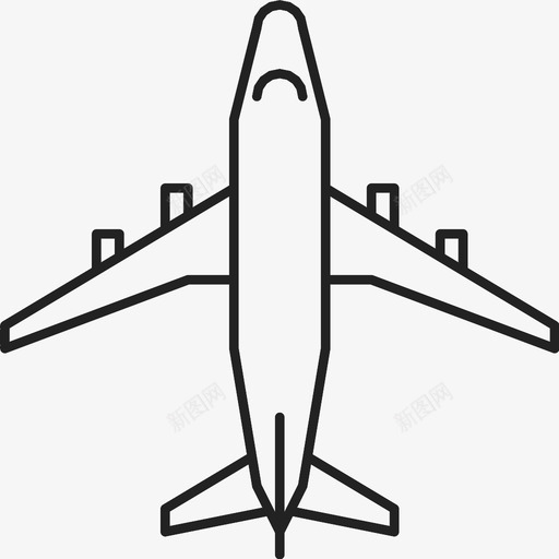 飞机航空旅行运输图标svg_新图网 https://ixintu.com 航空旅行 运输 飞机 飞行