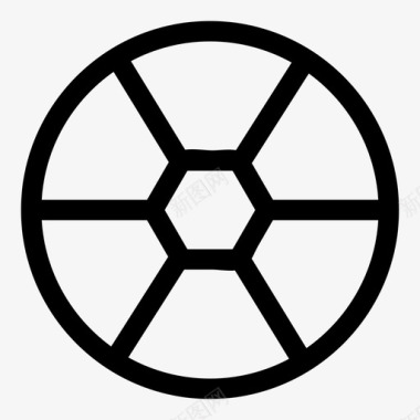 车轮车架轮辐车轮图标图标