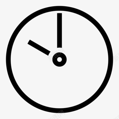 时钟设定时间告诉时间图标图标