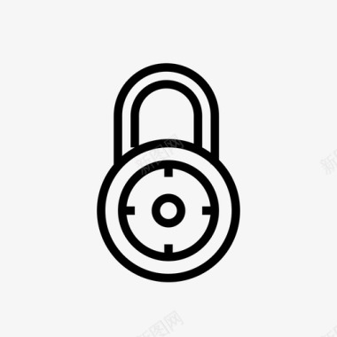 锁关闭密码图标图标