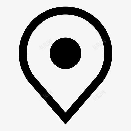 地图标记轨迹定位svg_新图网 https://ixintu.com 地图定位 地图标记 定位 导航 汽车 轨迹