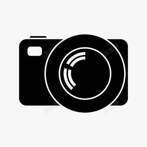 相机快照拍摄图标svg_新图网 https://ixintu.com 定点拍摄 快照 拍摄 捕捉 摄影 摄影师 数码相机 相机 胶片相机
