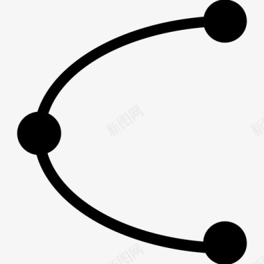 抛物线几何学数学图标图标