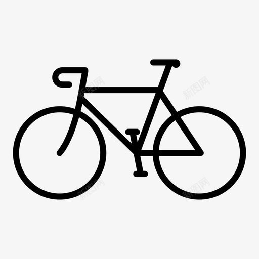 自行车赛车赛车手图标svg_新图网 https://ixintu.com 固定自行车 自行车 自行车手 赛车 赛车手 通勤者