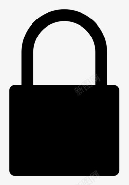 锁安全保护图标图标