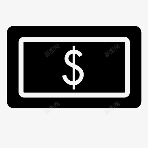 货币购买昂贵图标svg_新图网 https://ixintu.com 价值 成本 昂贵 现金 美元钞票 货币 购买