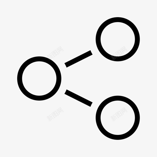 共享连接导出图标svg_新图网 https://ixintu.com 共享 导出 网络 超链接 连接