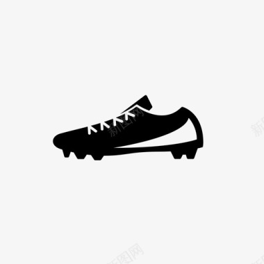 足球鞋靴子足球装备图标图标