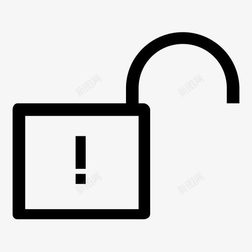 解锁安全秘密图标svg_新图网 https://ixintu.com 保护 安全 打开 挂锁 秘密 解锁 钥匙 隐私