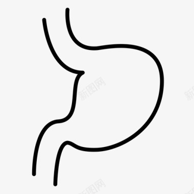 胃专科肠道图标图标