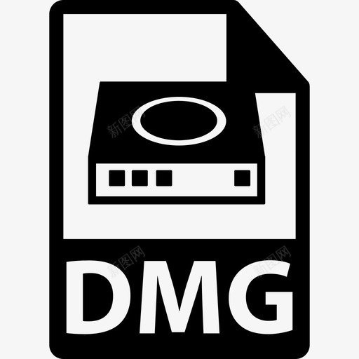DMG文件格式符号界面文件格式图标svg_新图网 https://ixintu.com DMG文件格式符号 文件格式图标 界面