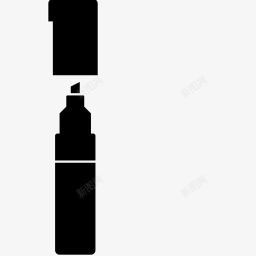 记号笔艺术绘画图标svg_新图网 https://ixintu.com 书写 涂鸦笔 绘画 艺术 记号笔