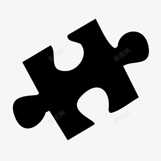 拼图拼图块问题解决图标svg_新图网 https://ixintu.com 拼图 拼图块 挑战 游戏块 问题解决