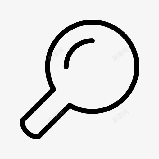 放大镜取景器镜头图标svg_新图网 https://ixintu.com 取景器 外观 放大镜 研究 缩放 镜头