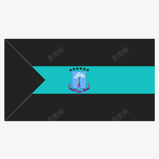 赤道几内亚非洲国家图标svg_新图网 https://ixintu.com 中非 国家 国旗 赤道几内亚 非洲